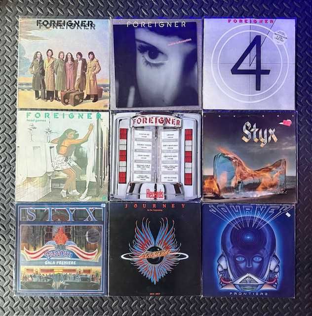 Genesis, P.Gabriel,E.Clapton, Toto,Fleetwood Mac, Abba, ELP, Foreigner