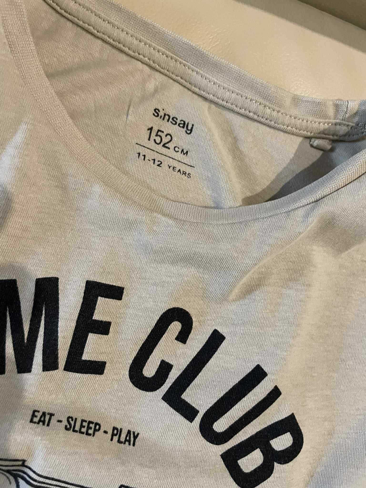 Koszulka chłopięca T-shirt Sinsay 152