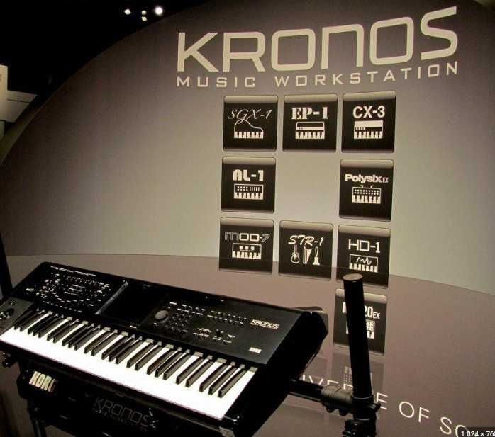 Korg Kronos wszystkie modele profesjonalne brzmienia, sample