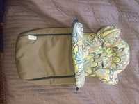 Спальный мешок Teutonia Mini Nest зелений с рисунком