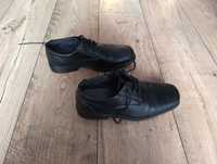Buty czarne eleganckie chłopiec rozmiar 36, długość wkładki 35 cm