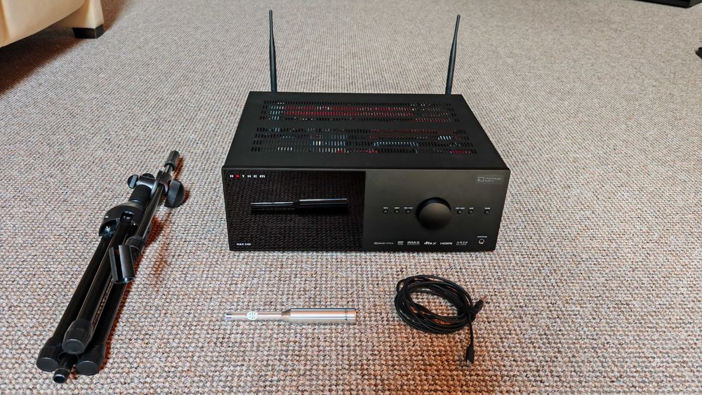 Amplituner ANTHEM MRX-540 Czarny, 5.2-kanałowy, 4K, Dolby Atmos, IMAX