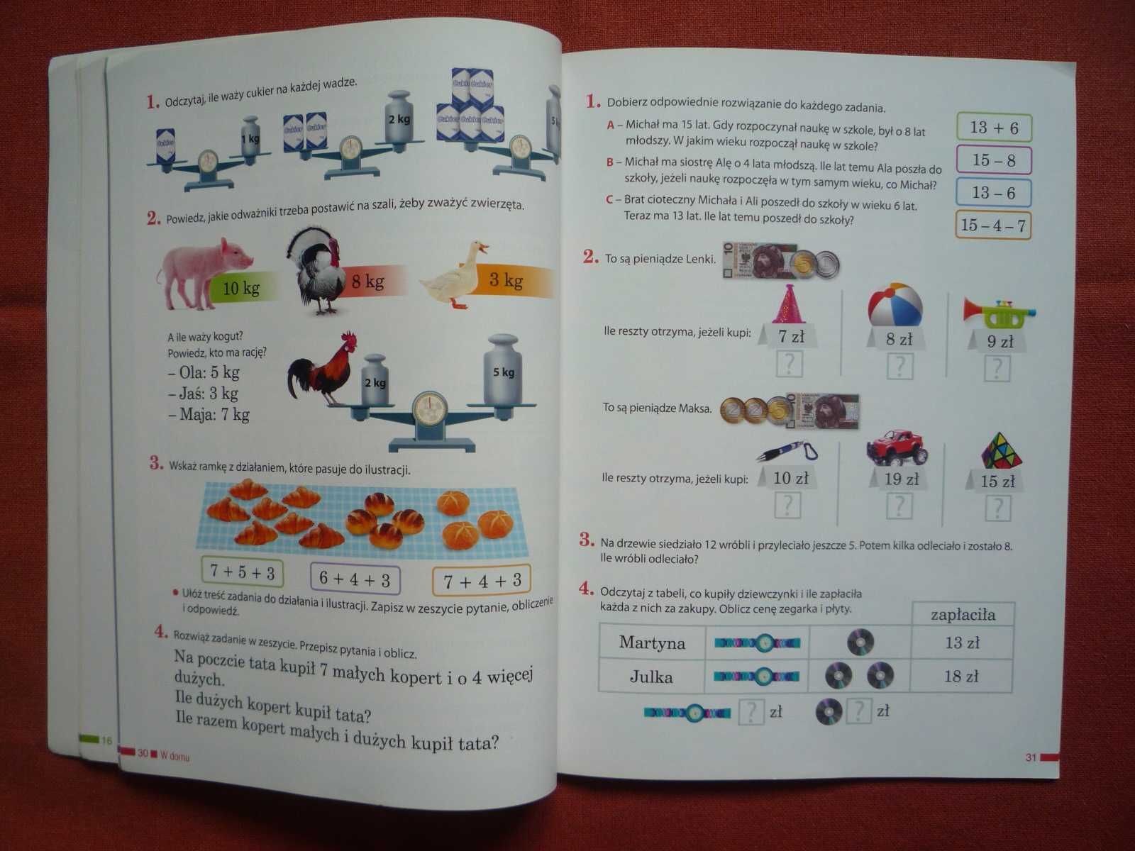 Elementarz Odkrywców 2 Podręcznik Matematyka klasa 2 cz 1 i 2