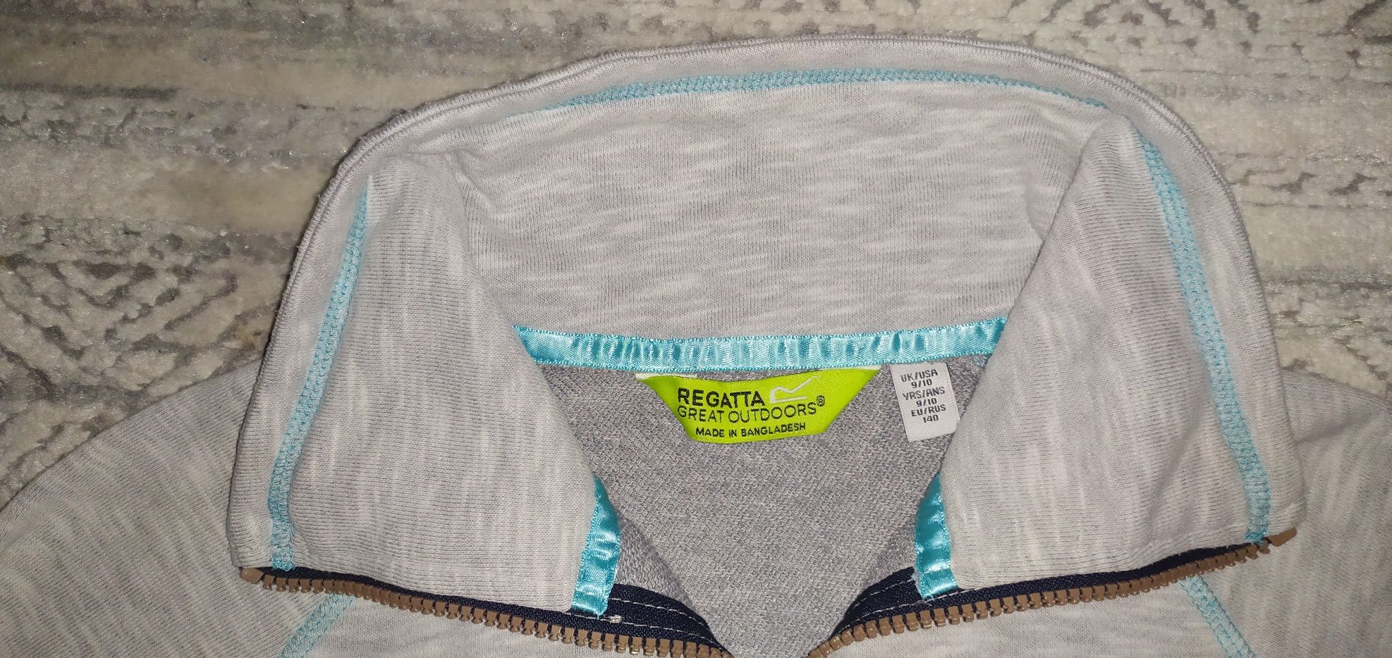 Bluza Regatta r. 9-10 lat 140 cm szara