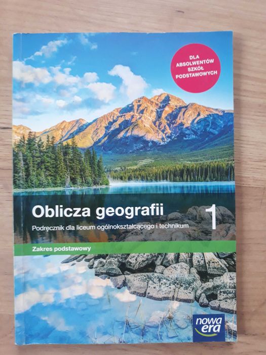 Cena za 2 szt.Oblicza geografii 1 i Biologia na czasie 1 Nowa Era