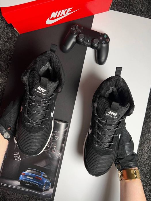 Мужские кроссовки найк Nike Rivah GTX Fur Black White [41-46]