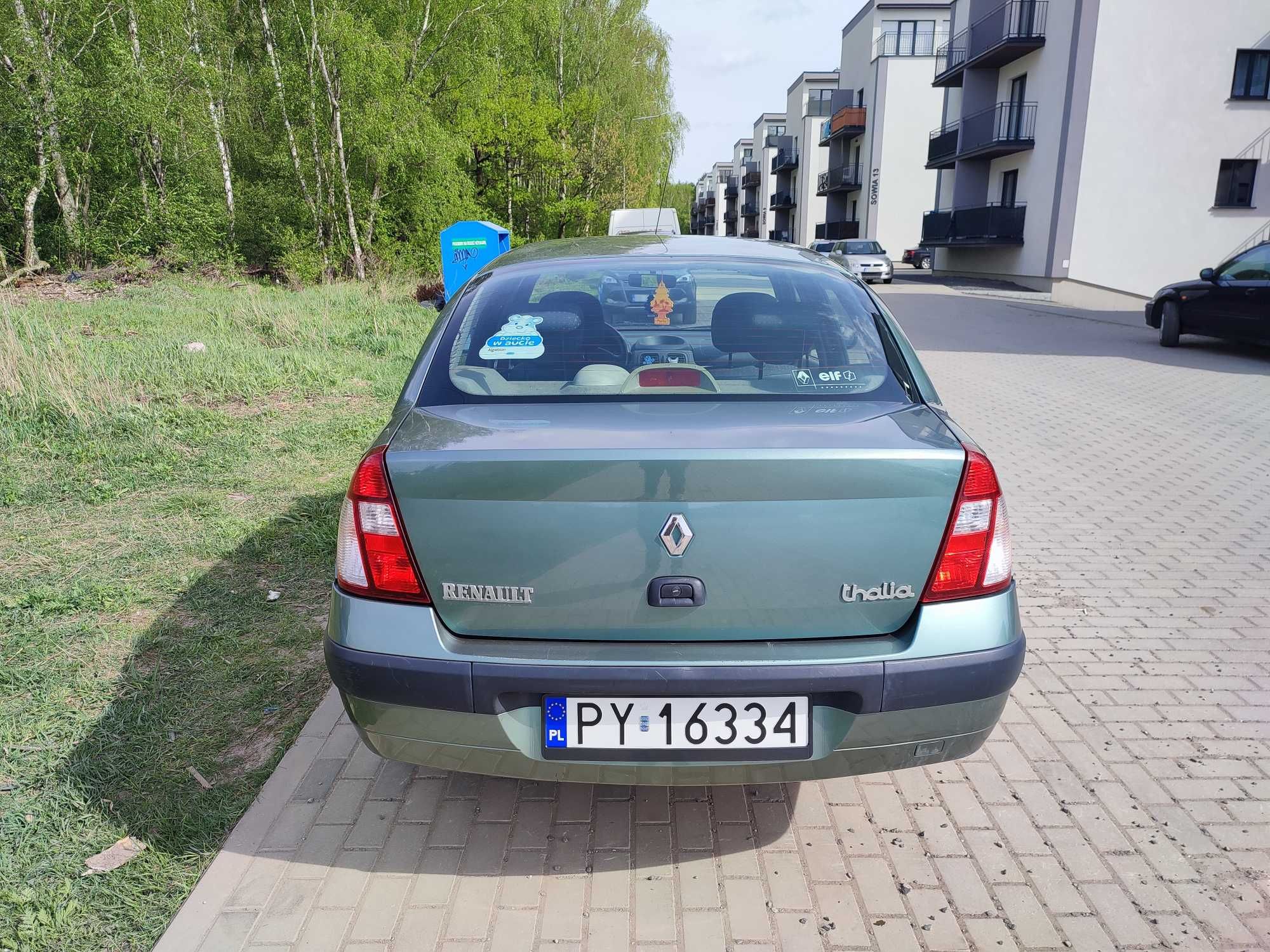 Renault Thalia 1.4 2004r, ważne OC, przegląd