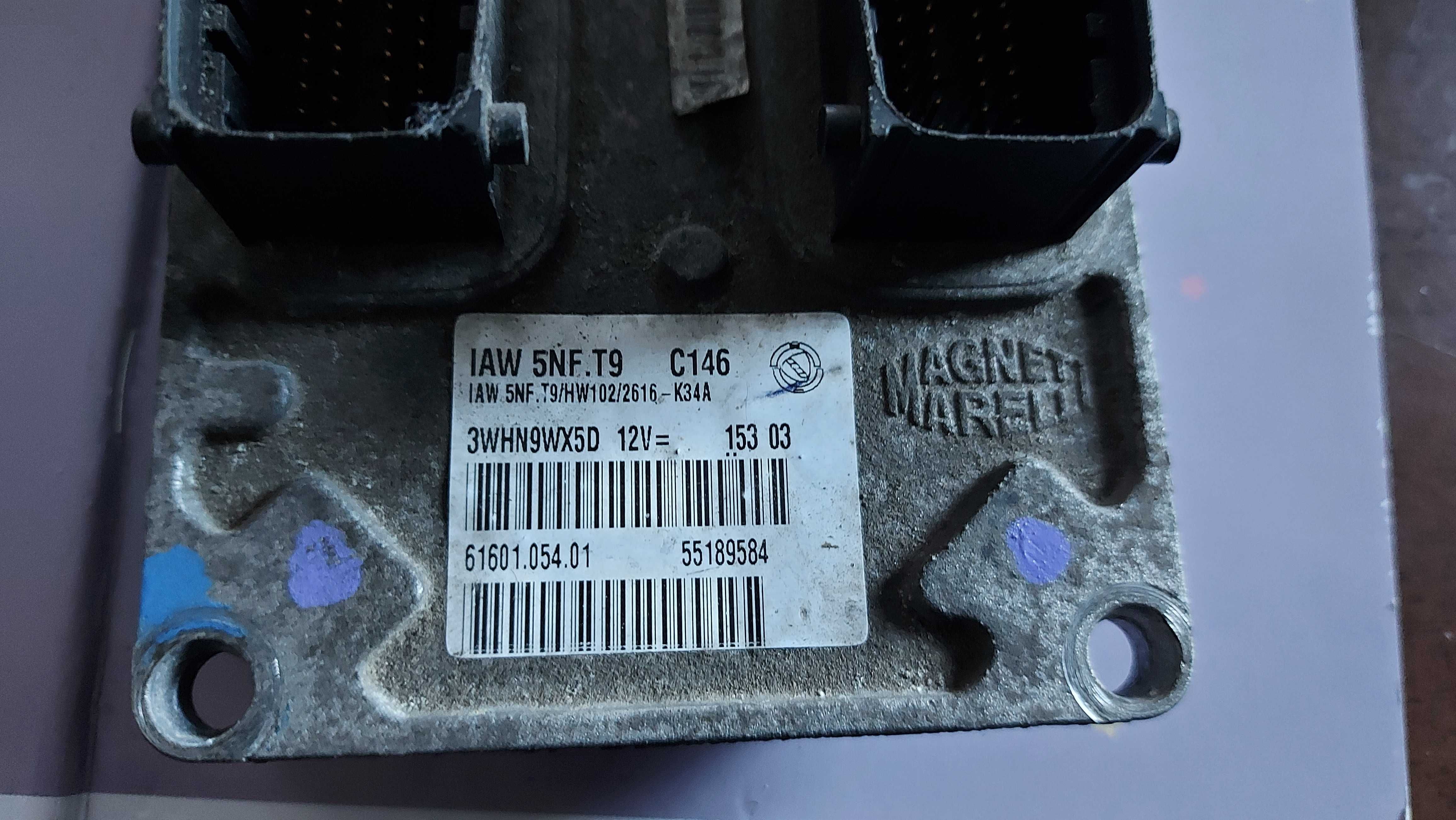 Fiat Stilo 1,6 16V komputer silnika IAW.5NFT9 FV części/dostawa