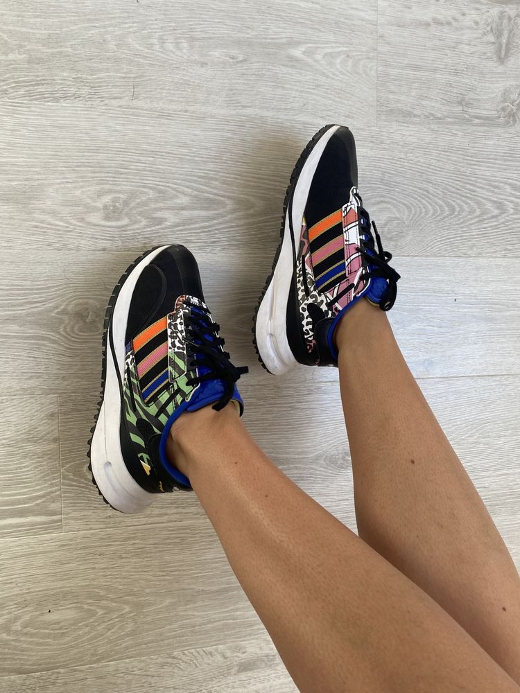 Buty Adidas 38 Rich Mnisi Valerance kolorowe sportowe sneakersy