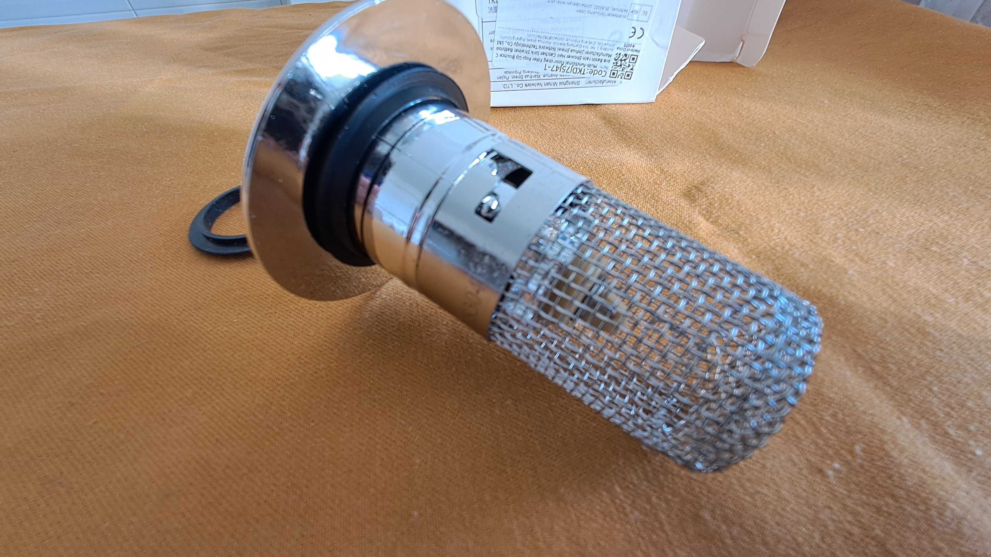 Filtro de drenagem para banheira ou poliban. Novo