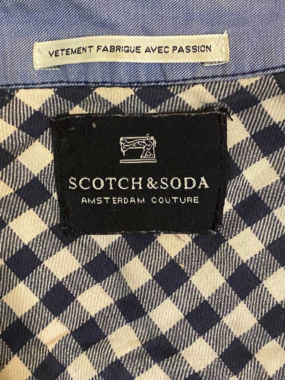 Рубашка мужская в клетку Scotch&Soda