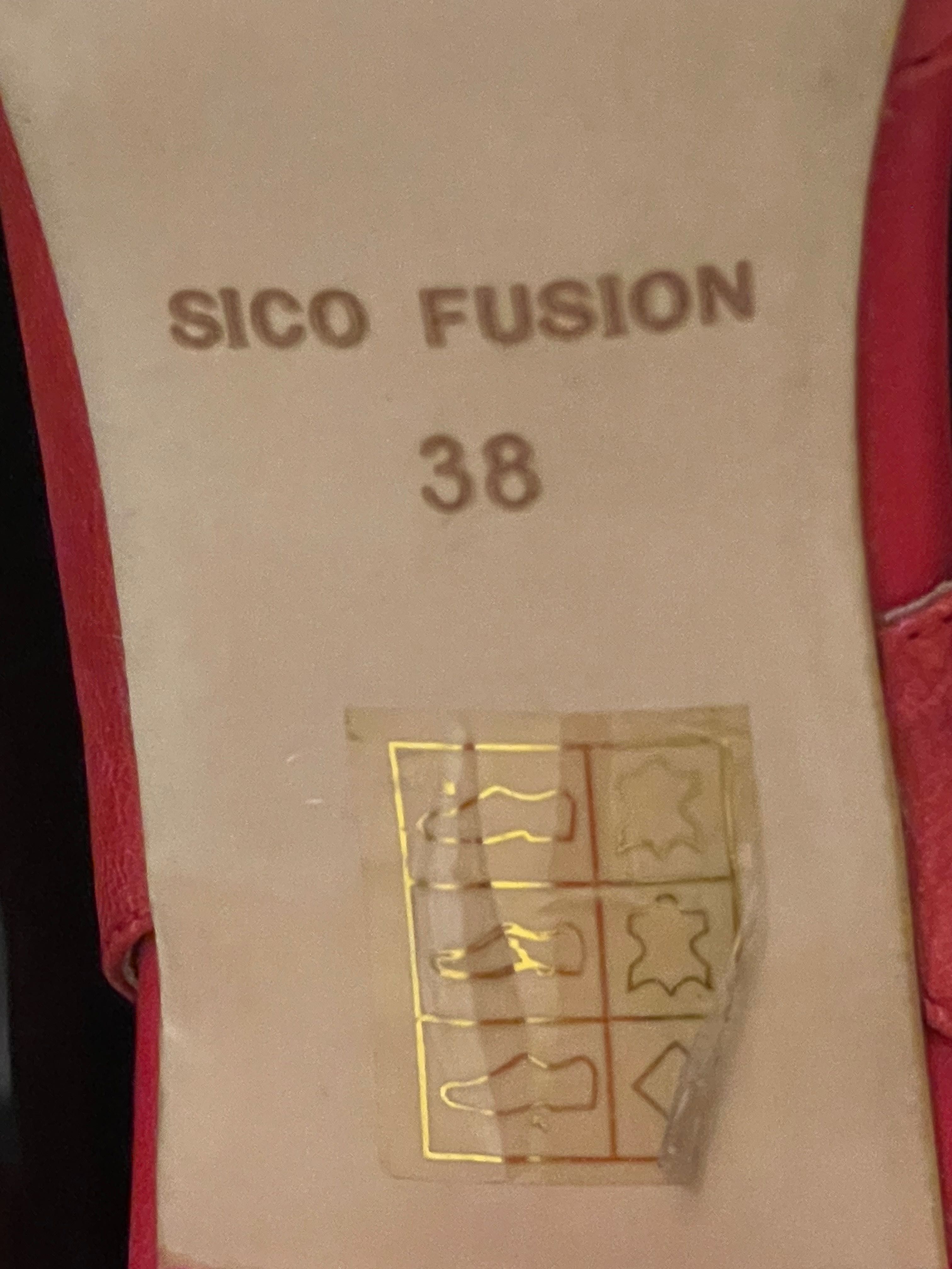 Новые итальянские кожаные босоножки туфли 37-38р Sico Fusion