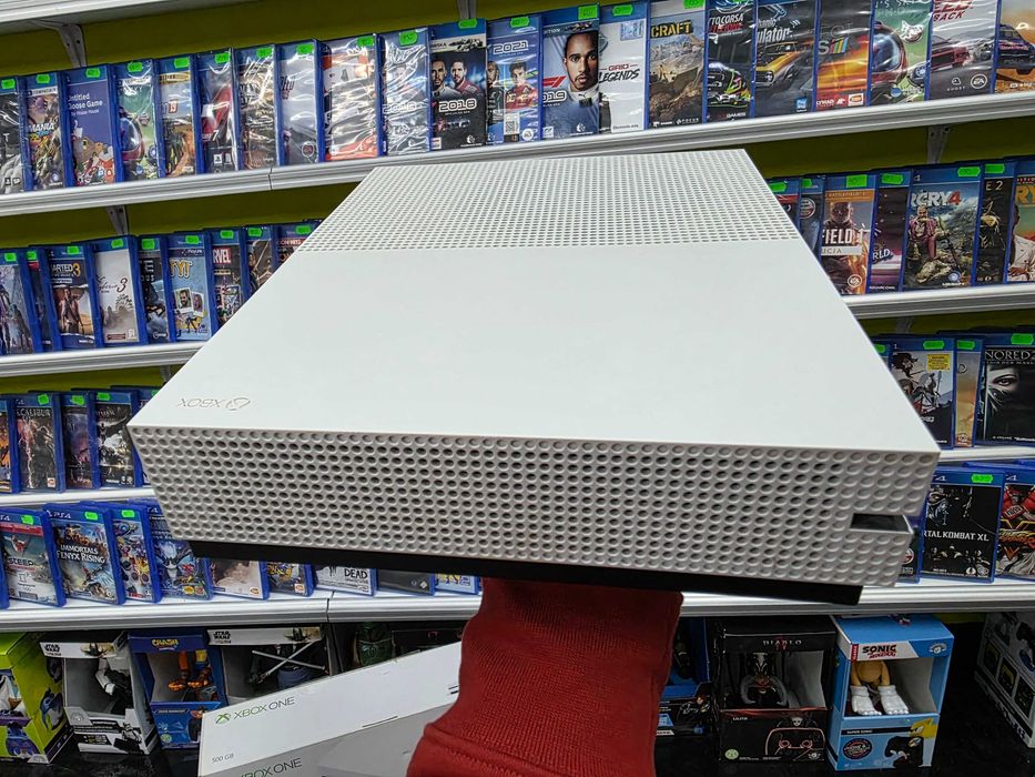 Konsola Xbox One S 500GB z napędem + 3 gry Gwarancja 6 mc ZAMIANA