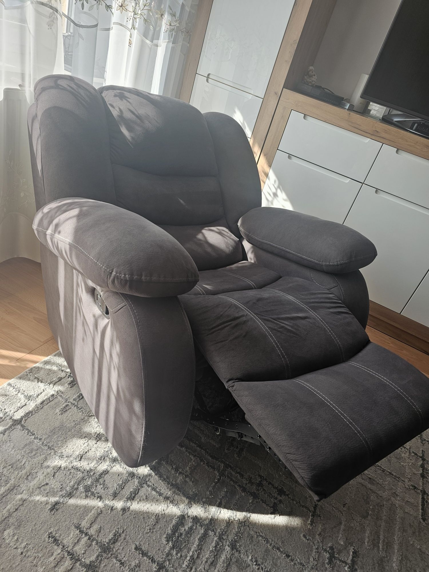 Zestaw mebli wypoczynkowych relax. Kanapy 3-os,2-os(fun.spania),Fotel.