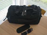 Nowa czarna torba Hugo Boss czarna Męska duffle