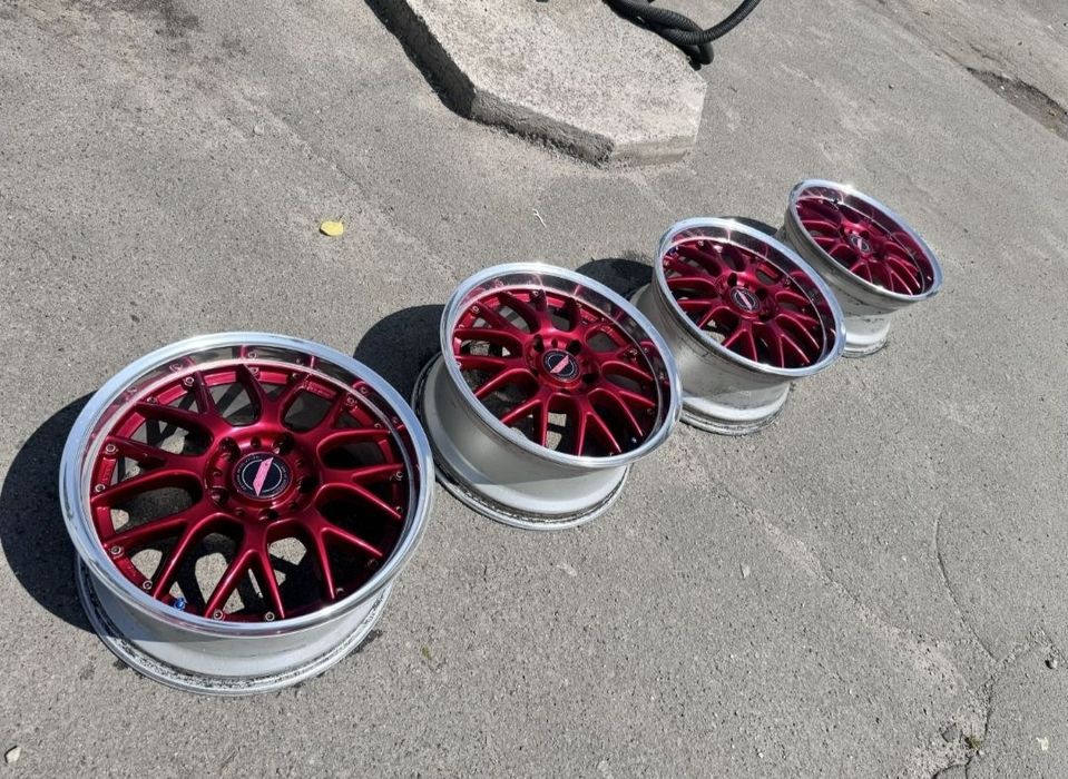 Диски ASA AR1 5x120 R17 ET35 на BMW з полірованою полкою