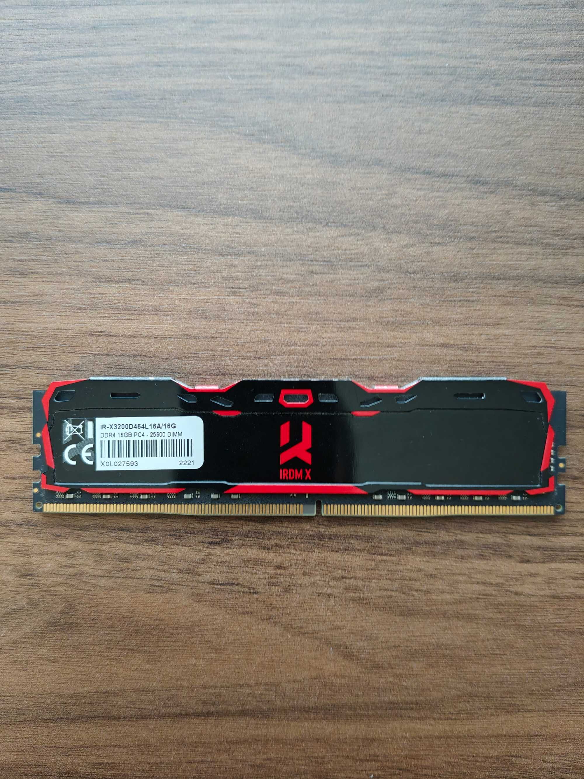 Pamięć GoodRam IRDM X, DDR4, 16 GB, 3200MHz, CL16