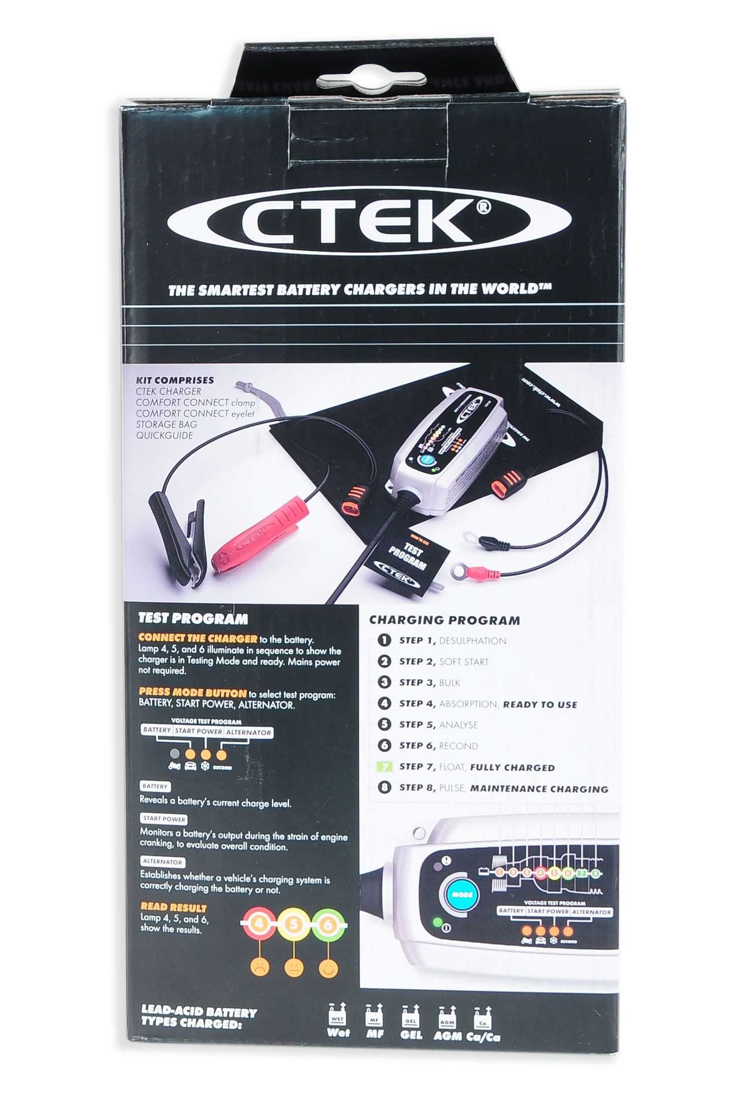 Зарядное устройство CTEK MXS 5.0 Test & Charge