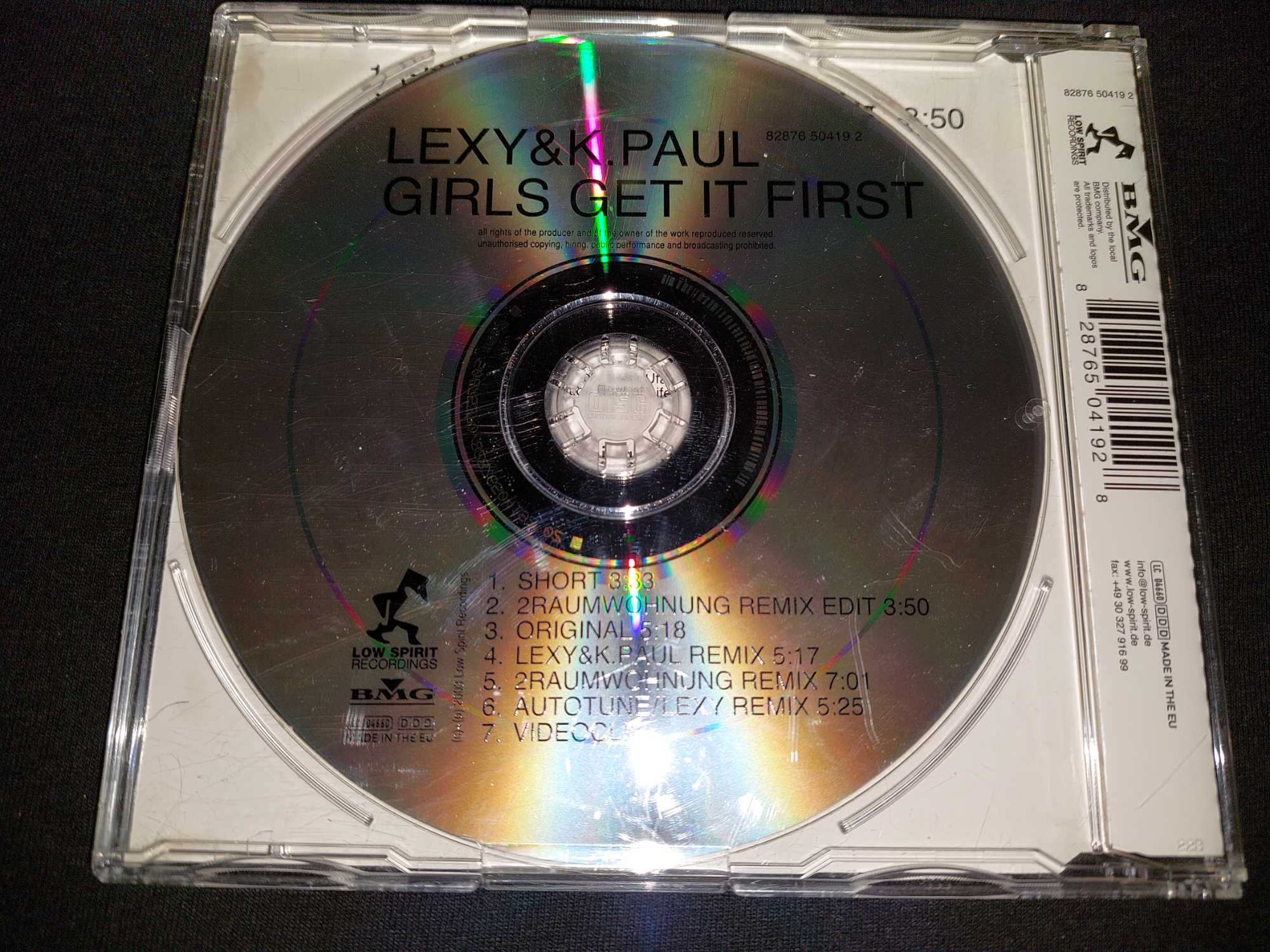 Lexy & K-Paul Girls Get It First CD 2003