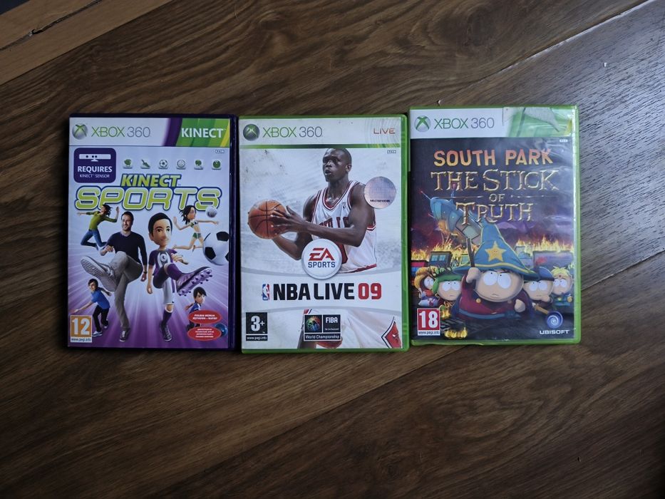 Gry Xbox 360 i kinect