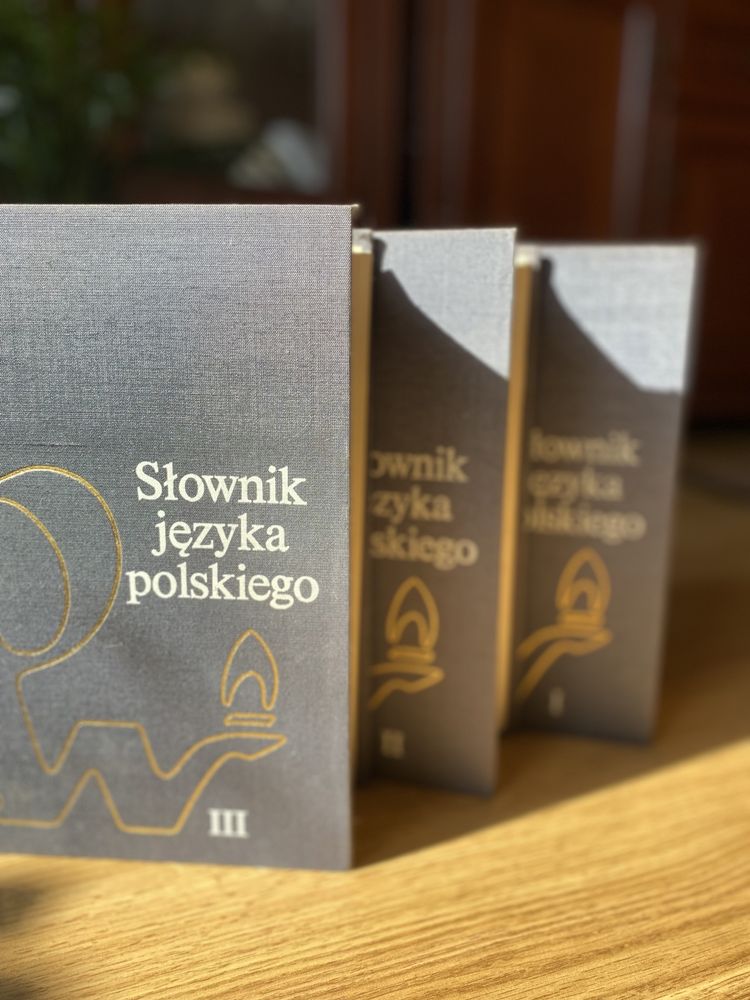Słownik języka polskiego okazja zestaw trzy tomy