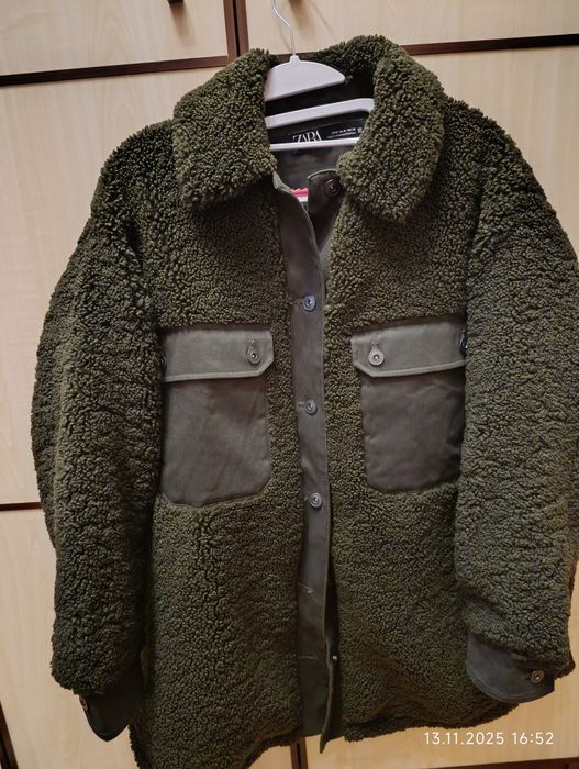 Шубка Тедді жіноча Zara