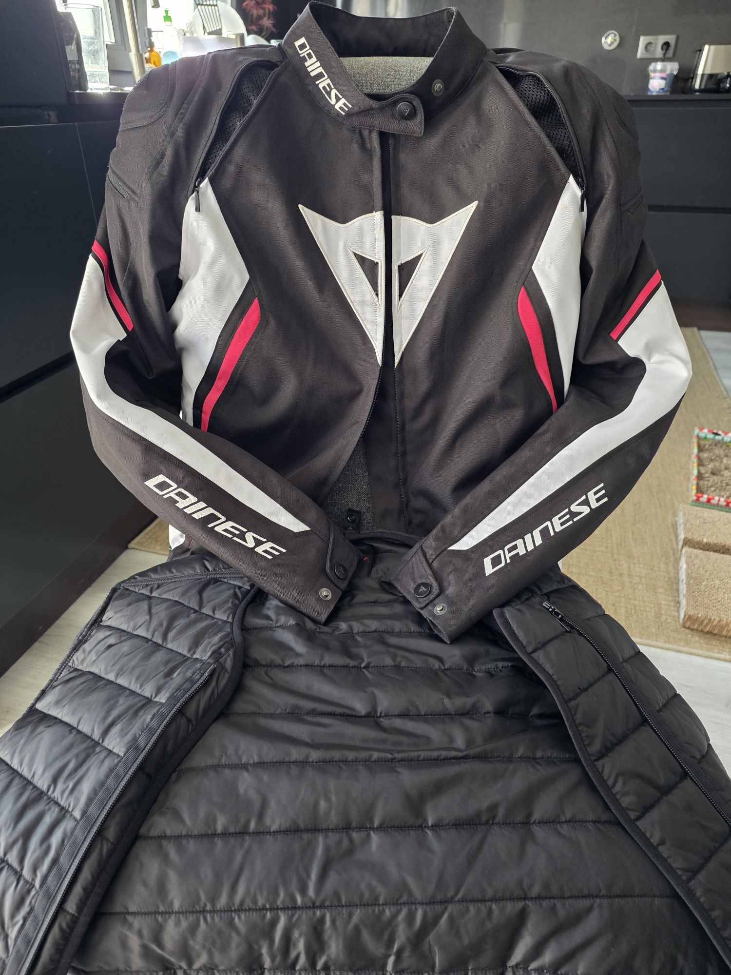Casaco Motard Dainese de senhora como novo + forro