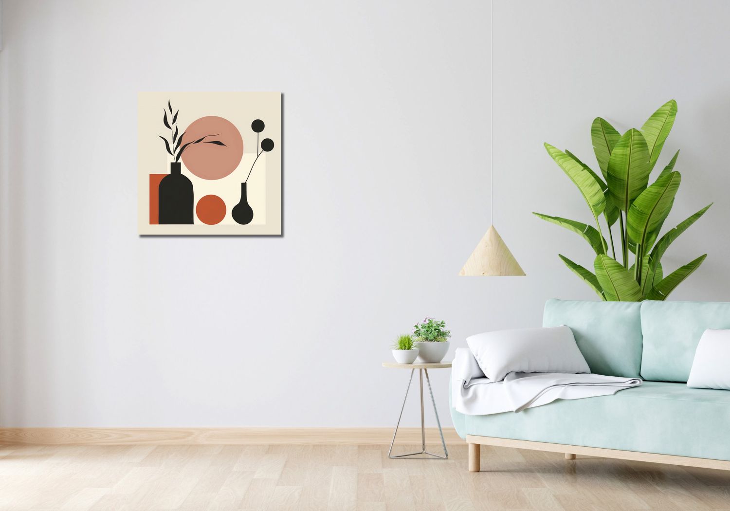 Obraz 60x60cm Stół Roślin