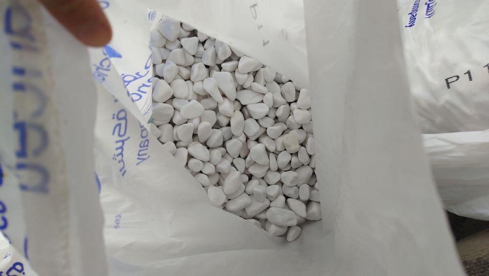 Каміння різних видів, фракцій. Галька біла. Працюємо під замовлення