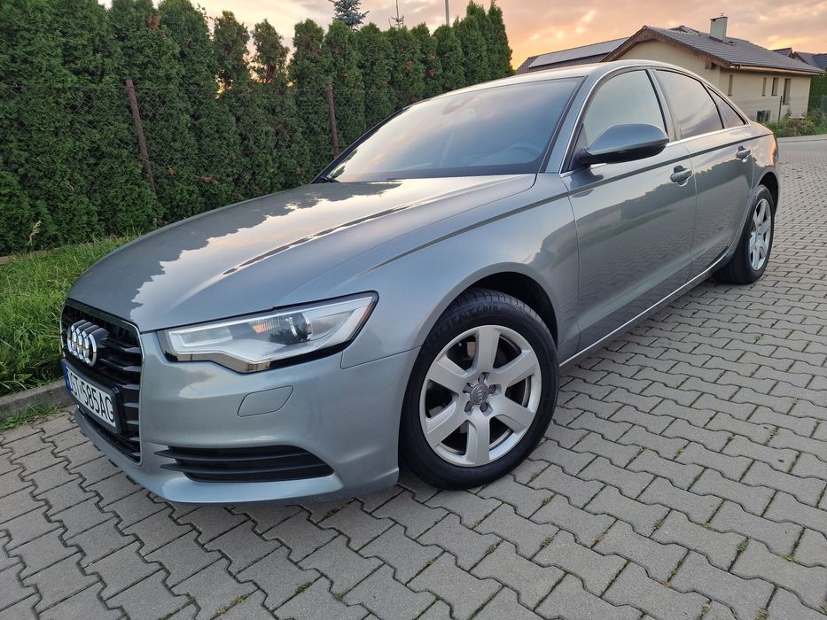 Audi A6 C7 2.0TDI 177KM Manual 2011r Bogate Wyposażenie, Salon PL