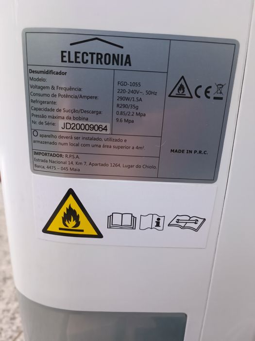 Desumidificador Electronia