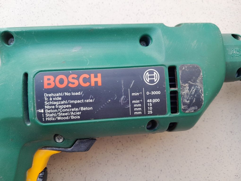 Szwajcarska wiertarka udarowa Bosch CSB550RE 550W