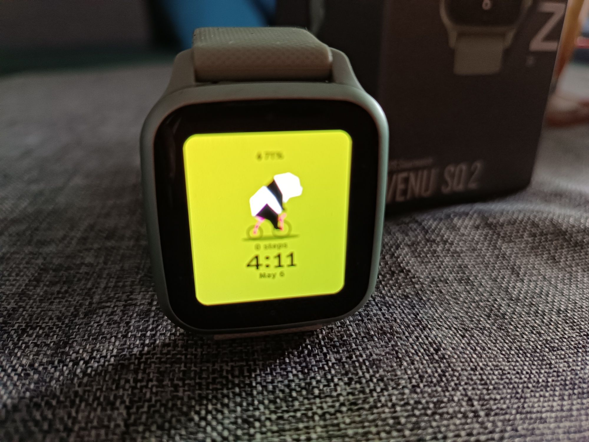 Garmin Venu SQ 2 zielony gratis ładowarka