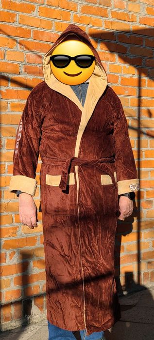 Мужской банный халат