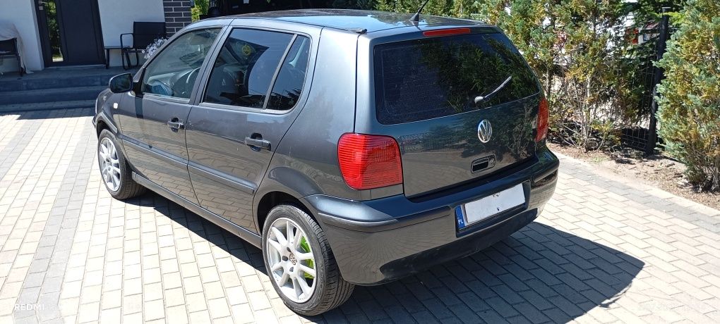 Volkswagen Polo 1.4 benz MPI+Oryginalne alufelgi VW+Ciemne szyby+Radio