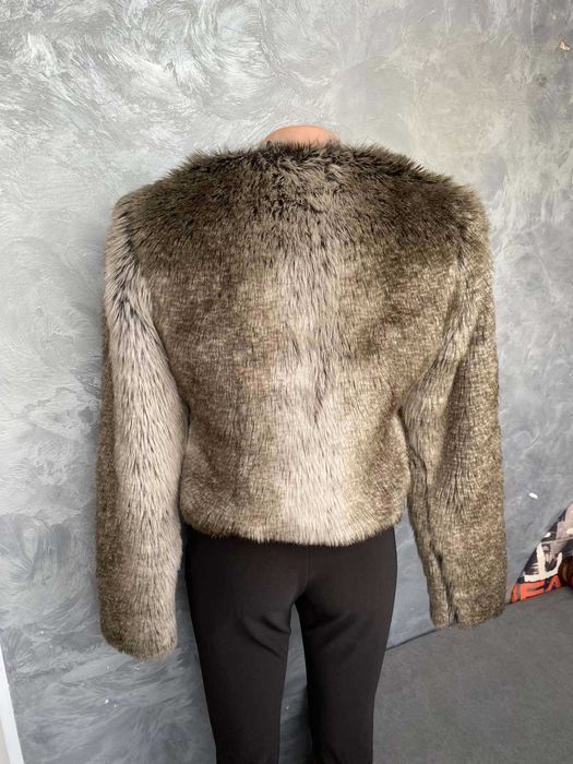 Нова жіноча укорочена шубка,куртка хутро від  Vila S(36)8
