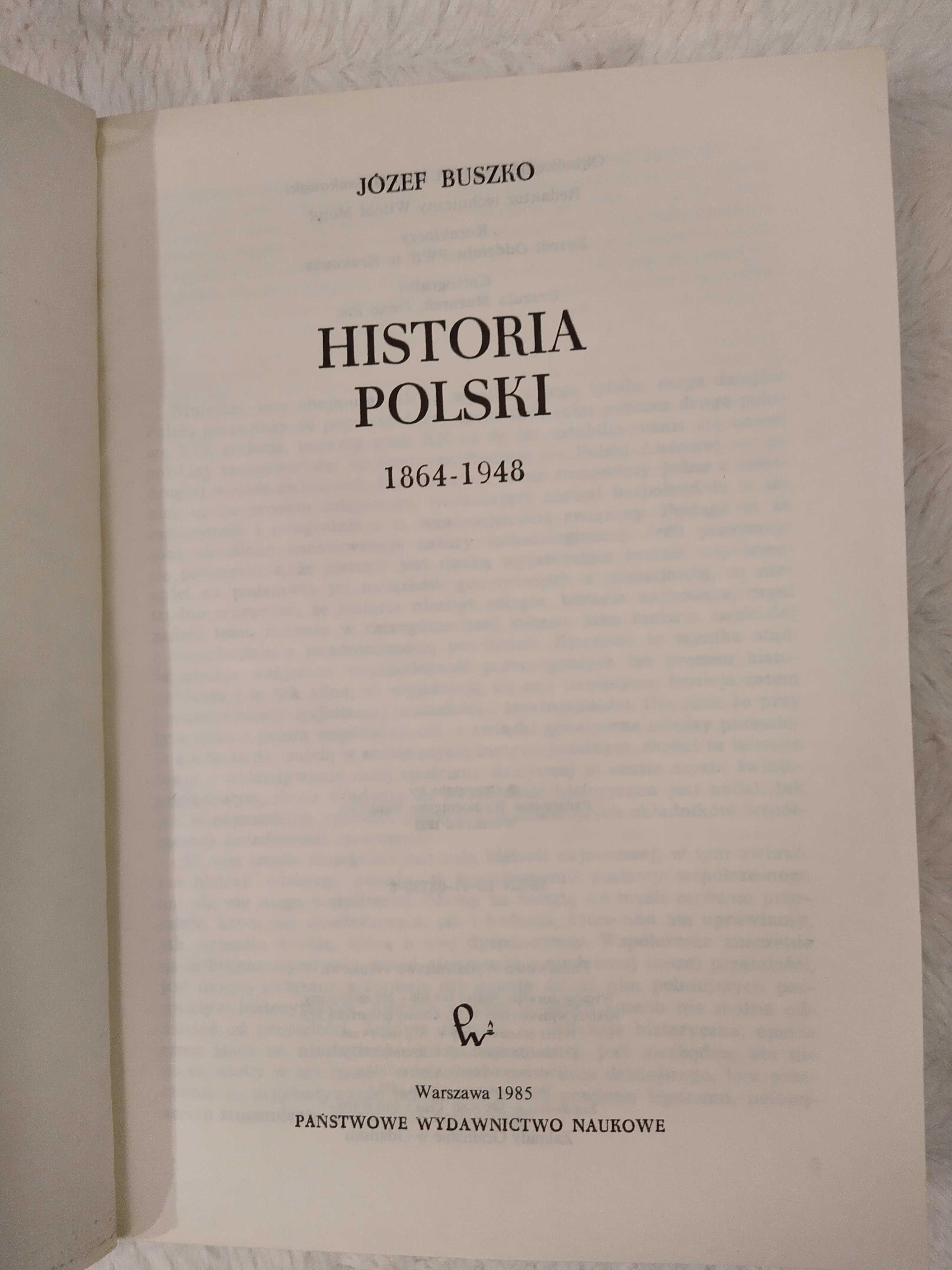 4 książki historyczne - seria "Historia Polski"