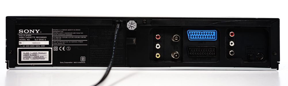 Combo Odtwarzacz SONY SLV-D930 VHS+DVD pilot CD + ADAPTER HDMI