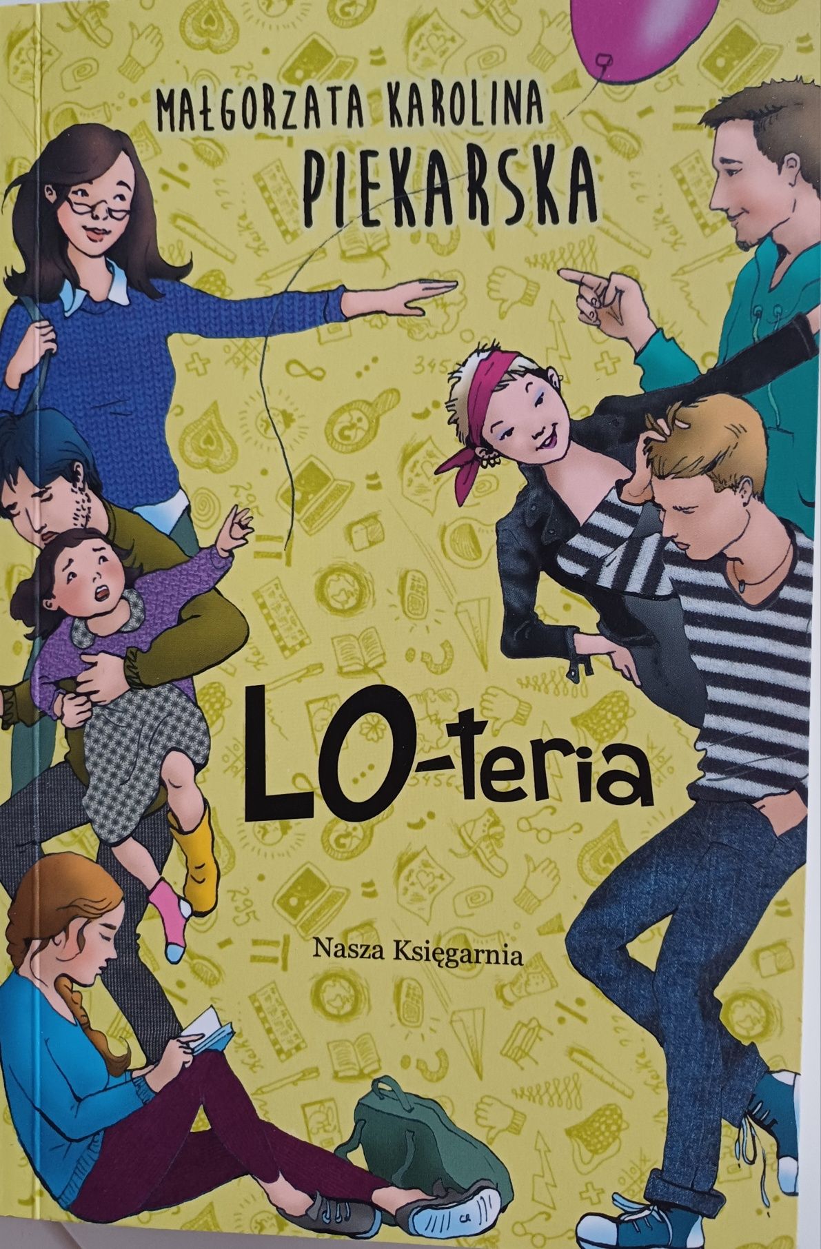 Książka Loteria, M.K. Piekarska