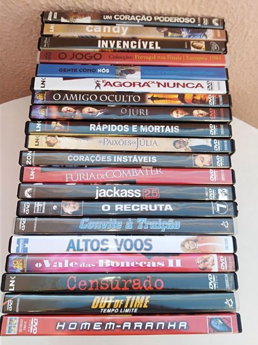 DVD's originais em excelente estado