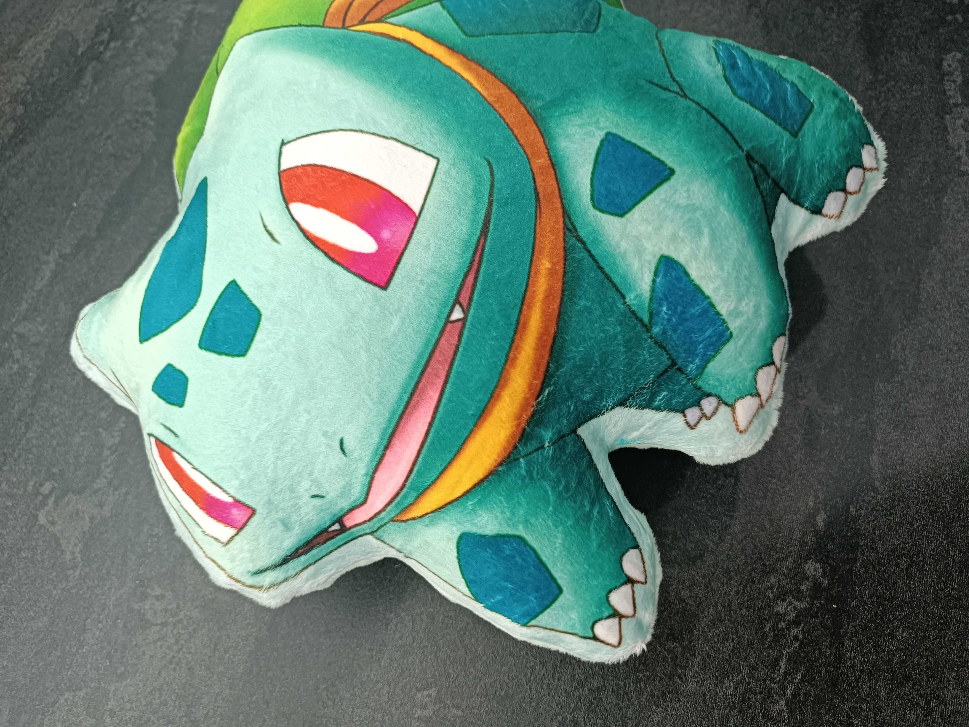 Poduszka dekoracyjna na prezent -  Pokemon Bulbasaur