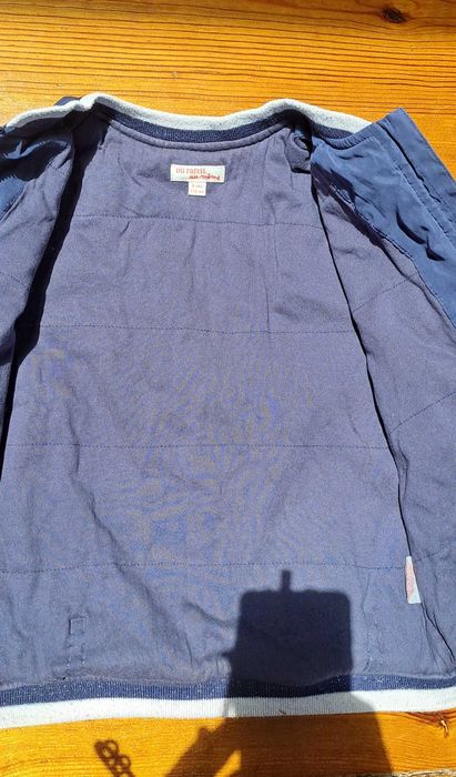 Casaco azul Du Pareil au Meme 6anos