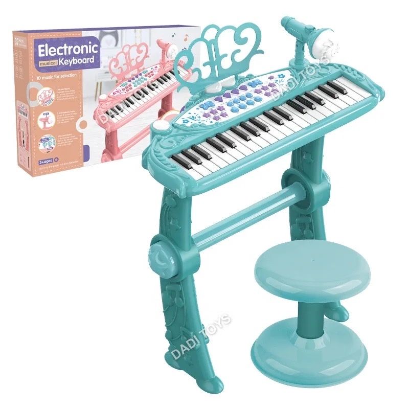 ХІТ! Дитячий синтезатор піаніно M022 пианино микрофон запись