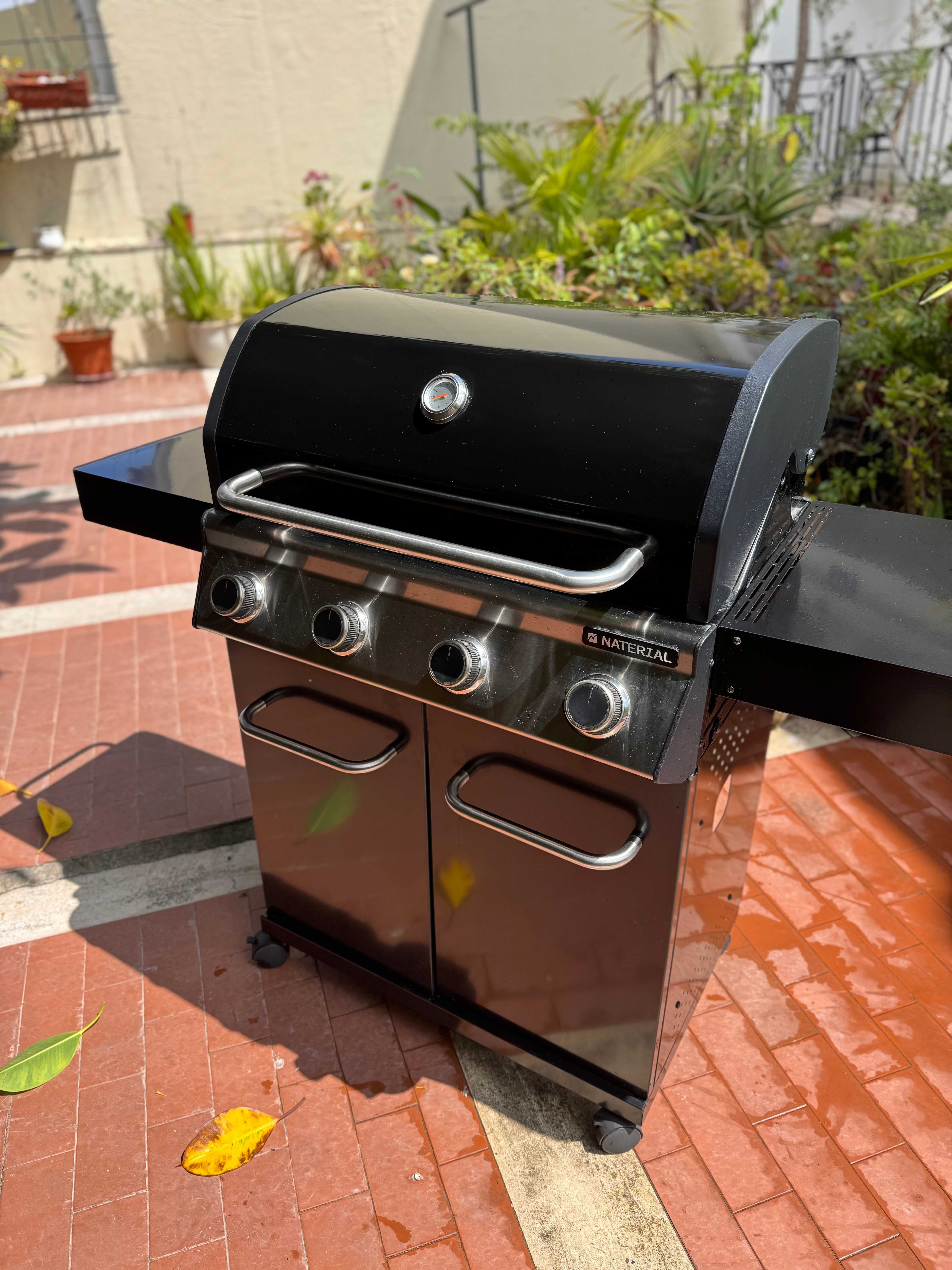 Grelhador/barbecue a gás quase novo para desocupar - URGENTE