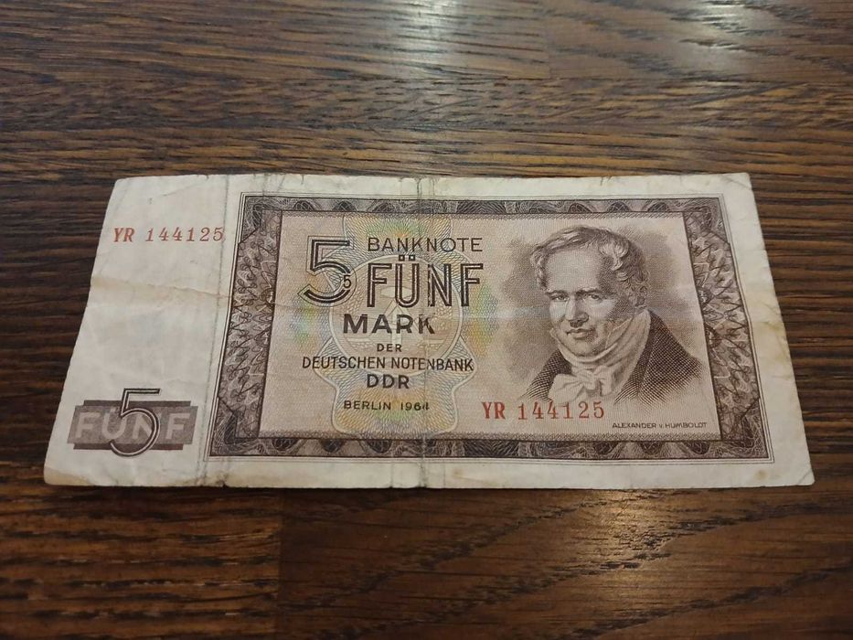 5 marek niemieckich - banknot