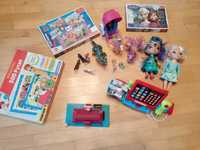Zabawki i ksiażki dla dziewczynek