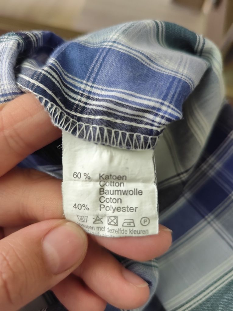 Koszula w kratę Rick Armand r. XXL