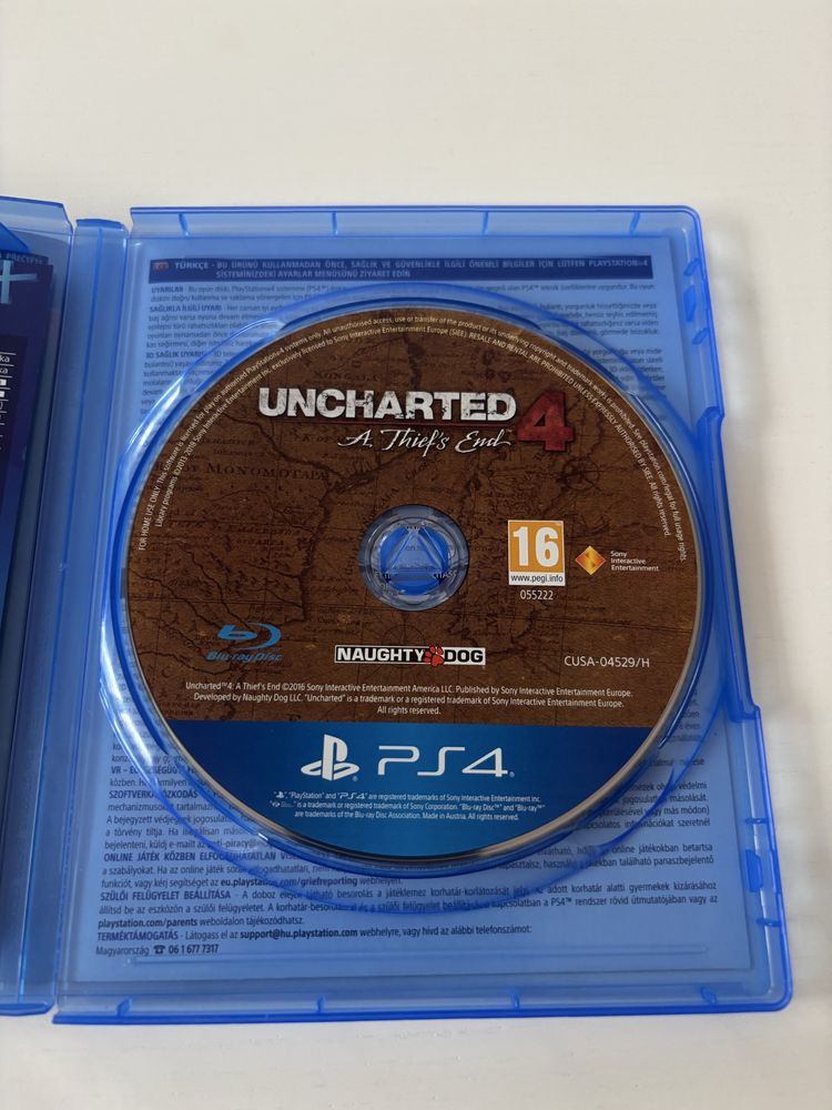 Uncharted 4 PS4.
