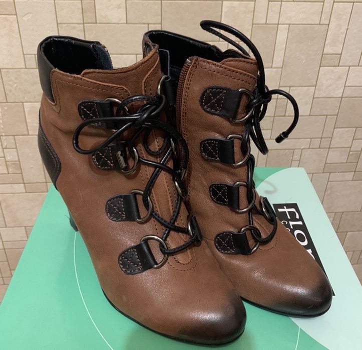 Кожанные ботинки туфли Кожані Туфлі Ботінки