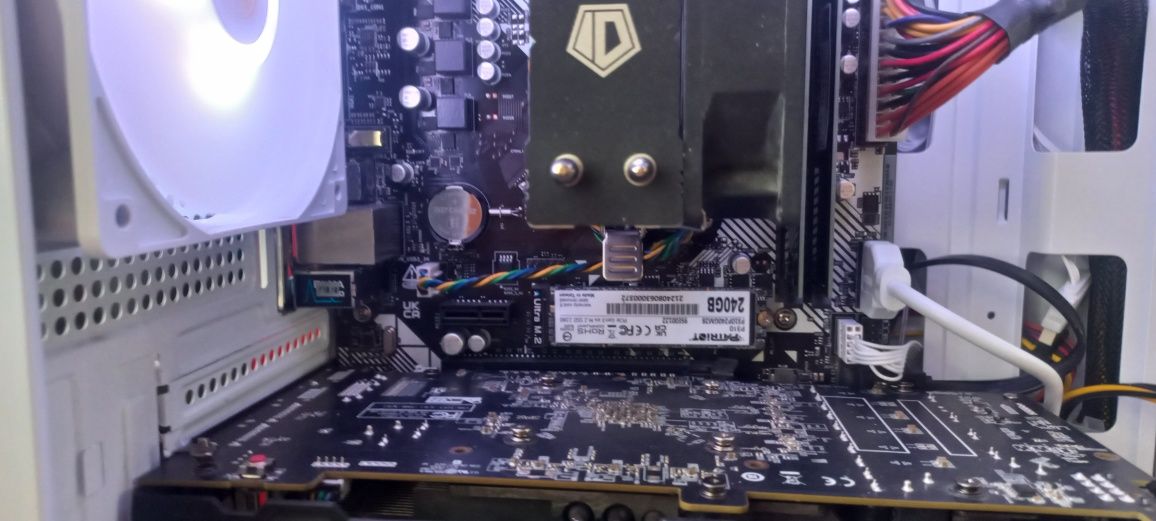 ПК для игр и работы на AMD Ryzen 5 2400G, RX 470 8Gb, ОЗУ 16Gb ddr4